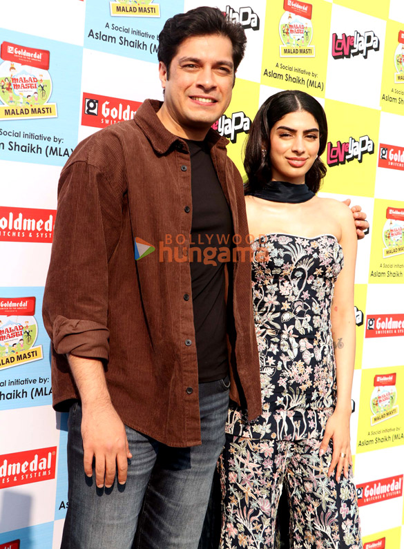 Bobby Deol and Pragya Jaiswal at a 'Barfi' promotional event, showcasing Indian cinema.